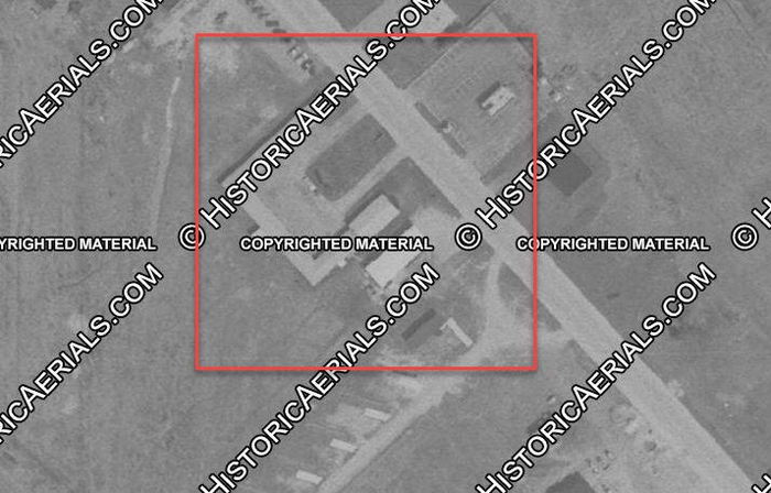 North Country Inn (Gateway Motel) - 1977 Aerial (newer photo)